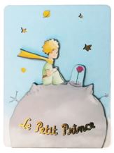 Magnet publicitaire personnalisé Le Petit Prince - MDF, relief 3D, fabrication française_1