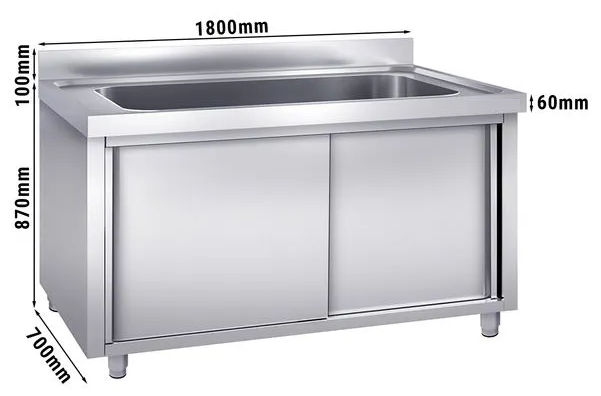 Plonge batterie 180x70cm sur meuble_1