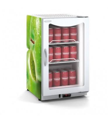 Armoire d'exposition positive 1 porte , pour chr, traiteurs, boulangeries, pâtisseries et chocolateries - ec-400 docriluc_1