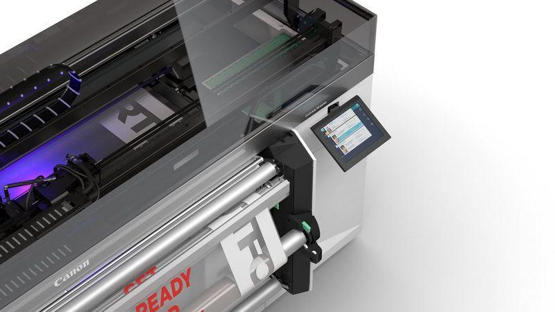 Imprimante grand format Canon Colorado M5W - technologie UVgel, impression rapide et évolutive_1
