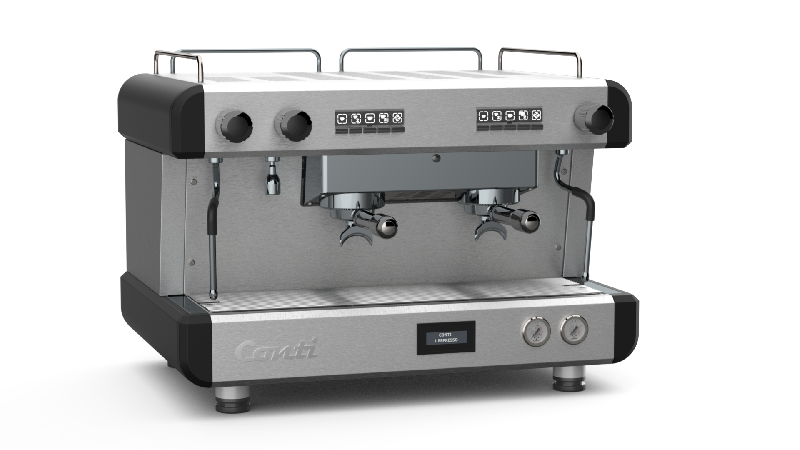 Machine à café expresso professionnelle 2 groupes Display CONTI CC100 - Noir_1