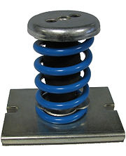 Plot sur ressort capable de reprendre des charges unitaires de 50 à 315 kg - Gamme AG_1