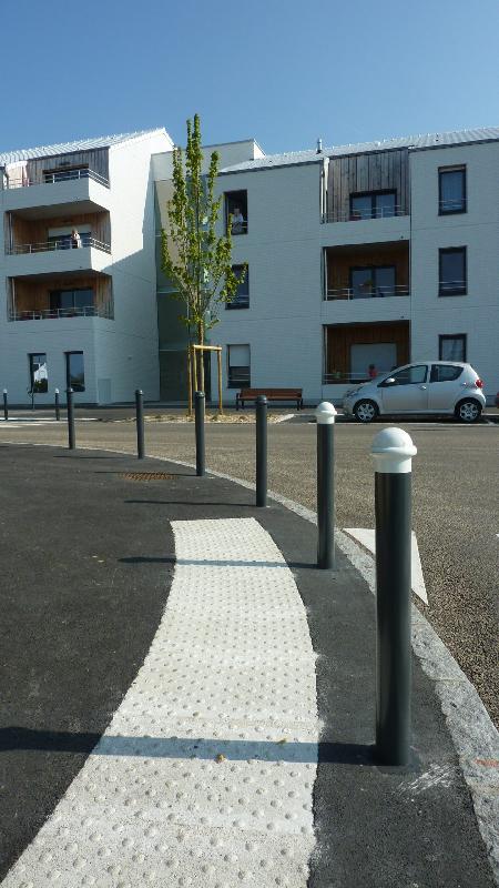 Potelets à mémoire de forme Nantes Lot de 5 pièces en élastomère de polyuréthane_1