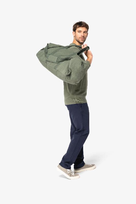 Sac voyage écoresponsable vintage - Native Spirit - 100% coton biologique - Réf: NS102_1