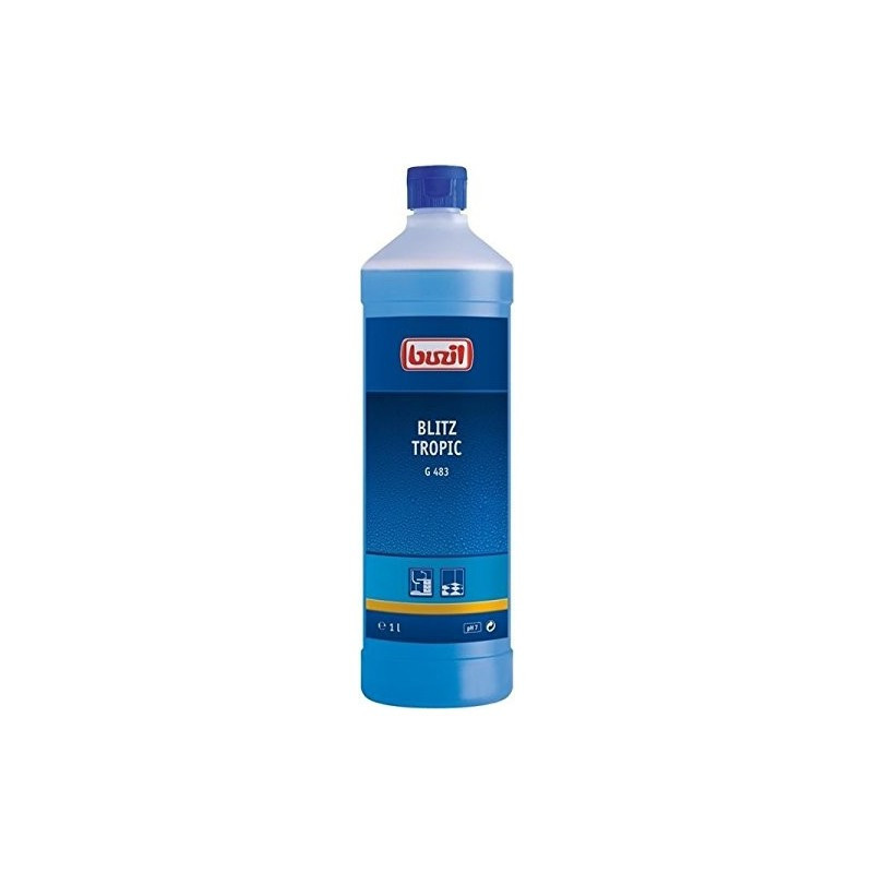 Blitz tropic g483 nettoyant universel neutre sols et surfaces ph:7 buzil flacon de 1l_1