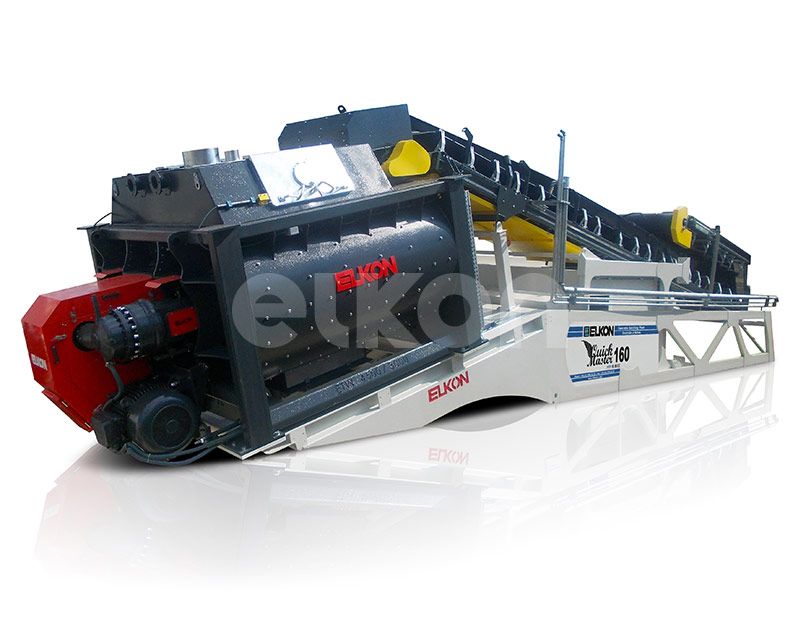 Centrale à béton haute performance, à montage rapide - 140 m3/h  Elkomix-160_1