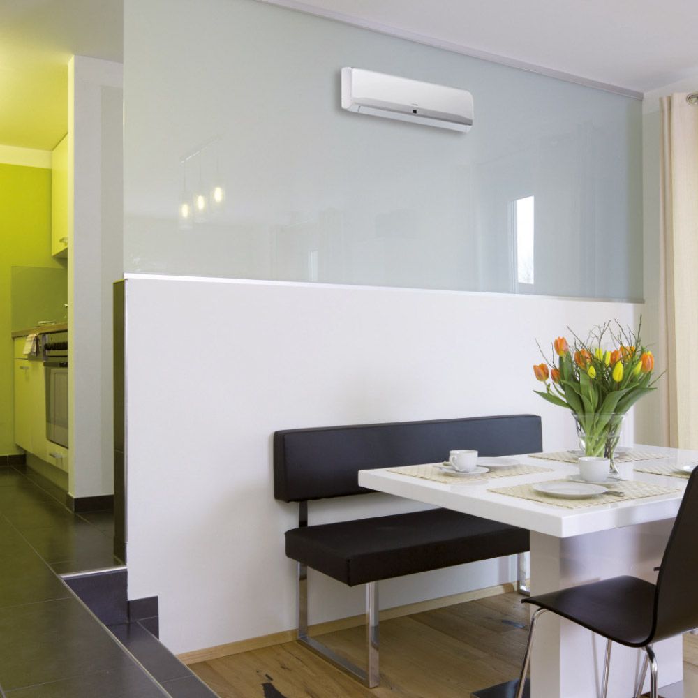 Système de climatisation Airwell avec distribution d'air grand angle