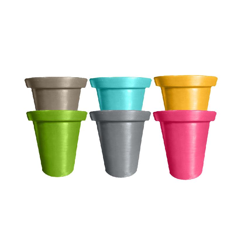 LOT DE 6 POTS DE FLEURS ROND XXL DELIGHT 760L_1