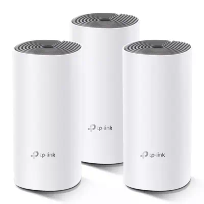 TP-Link Deco E4 (3-pack) Bi-bande (2,4 GHz / 5 GHz) Wi-Fi 5 (802.11ac) Blanc, Gris 2 Interne_1