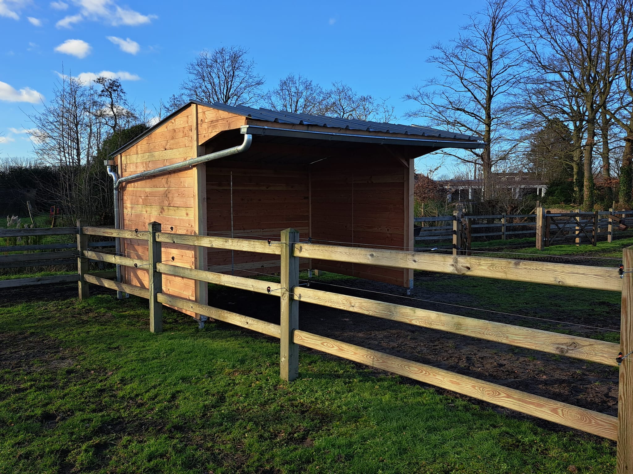 Abri de prairie  en bois douglas - ABR001_2