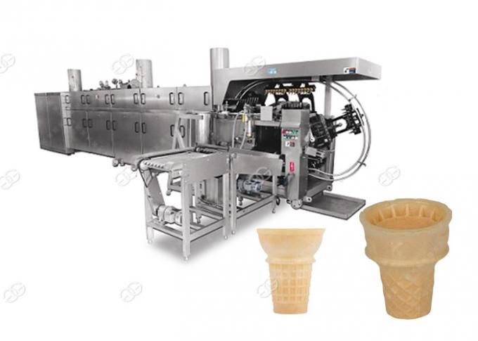 Appareil à cornet de glace professionnel - Henan Gelgoog - 6250 pcs/h - Acier inoxydable, formes personnalisables_1