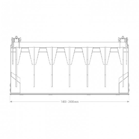 Godet haut déversement avec grappins_1