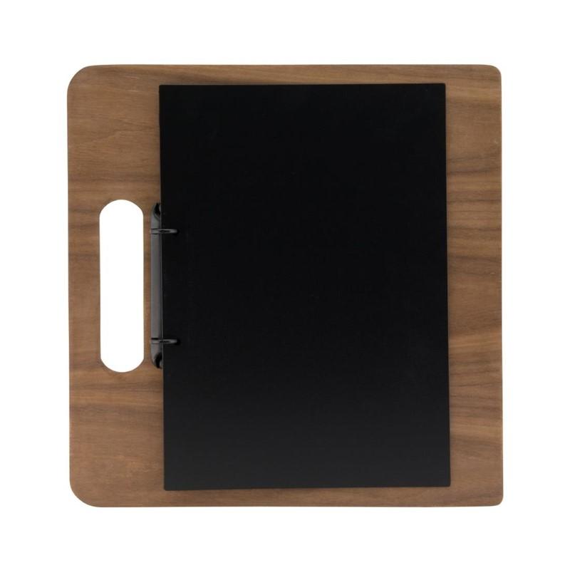 Planche porte-menu à anneaux gamme Walnut | Securit - CU930_1