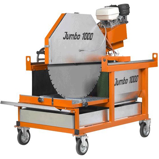 Scie industrielle de chantier NORTON CLIPPER Jumbo 1000 P13 - Moteur Honda GX390 essence - Disque diamant Ø1000 mm_0