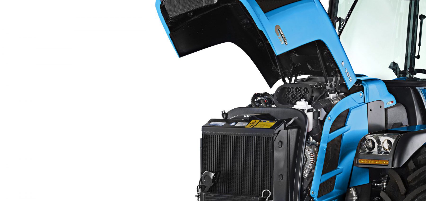 Tracteur isodiamétrique Volcan K105 et L80 pour l'agriculture moderne