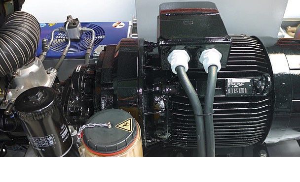 Machine à chape Alpha e63 BMS sans émission de CO2