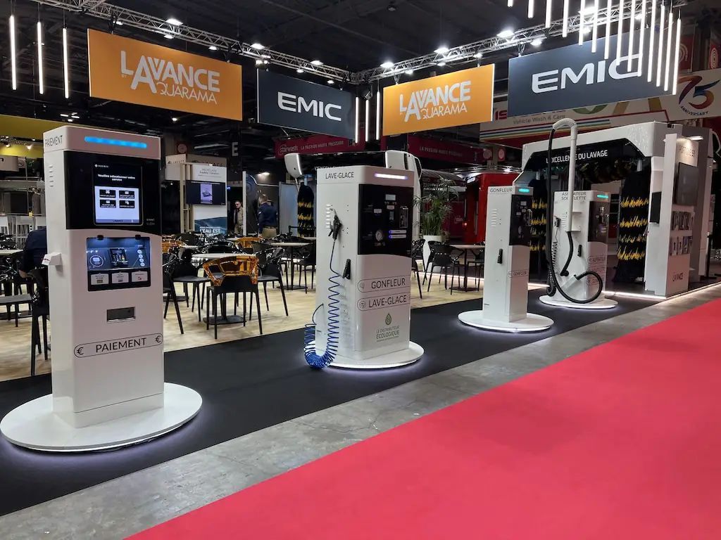 Aspirateur - Soufflette - Gonfleur Cubix pour station de lavage automobile professionnelle | Tout inox | Lavance-EMIC_1