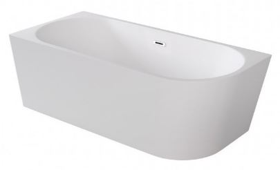 BAIGNOIRE ÎLOT ZOYA GLAM GRAPHITE ANGLE DROIT 150X75 CM/170X80 CM_1