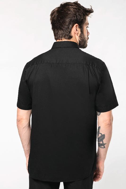Chemise de travail homme en coton Ariana III - Manches courtes - Réf : K587 - Marque Kariban_1