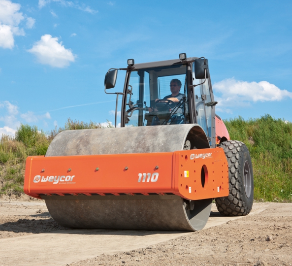 Rouleau compresseur 11.2T - Weycor AW 1110e_1