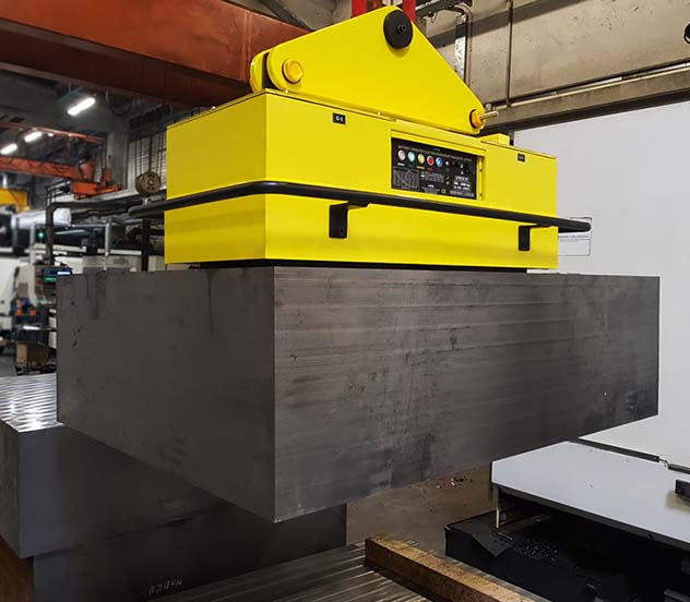 Aimant de levage sur batterie - EPMB 10000 - 10 000 kg - Automatique et portable_1