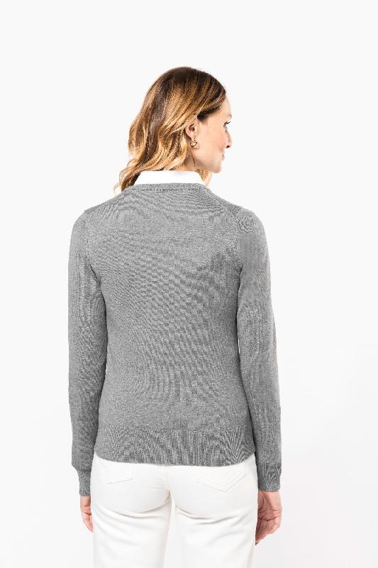 Cardigan Supima femme - Kariban Premium - Réf: PK903 - 100% coton peigné - Jauge 12_1