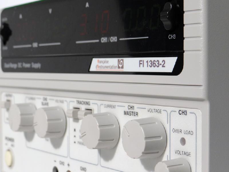 FI1363-2 - Alimentation numérique 3 voies - 2x [30 V / 6 A] ou 2x [60 V / 3 A], 5 V / 3 A fixe - Puissance 375 W - Faible bruit et modes tracking_1