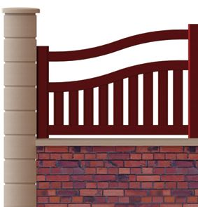 Iena - Clôture en aluminium - Compatible avec portails et portillons GP_1