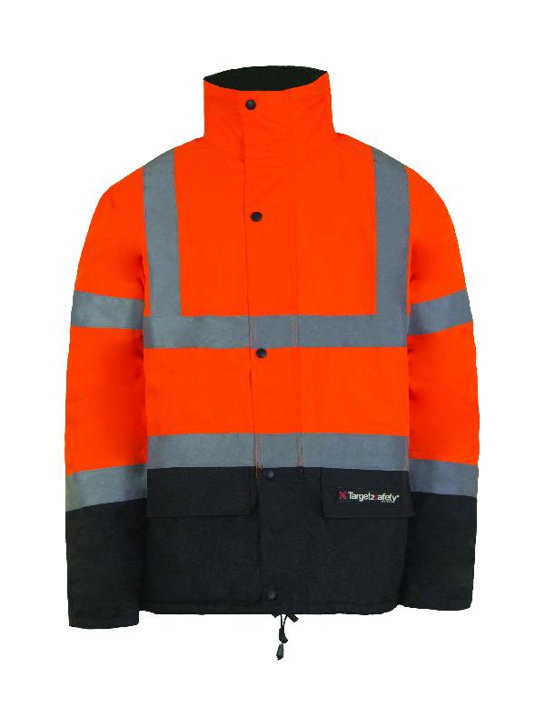 Parka Mach doublure fixe froid - T2S - haute visibilité, imperméable, protection contre le froid et les intempéries_1