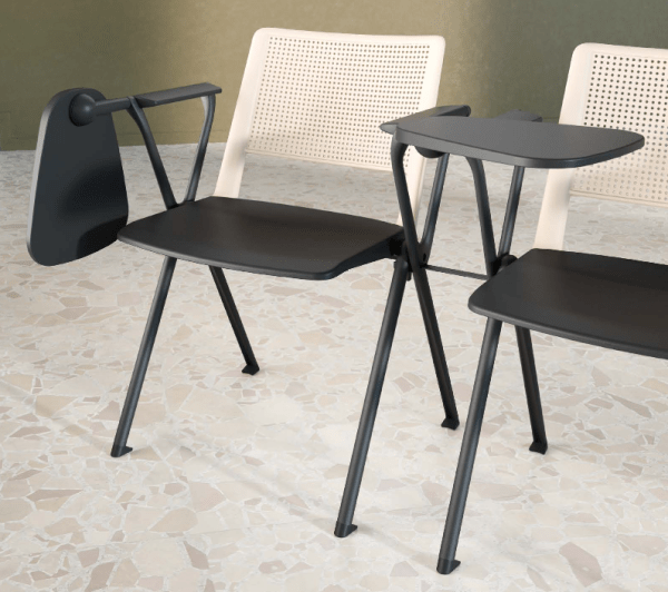 Chaises de collectivité C02 - Columbia - Empilables, confortables et robustes avec accessoires modulables_1