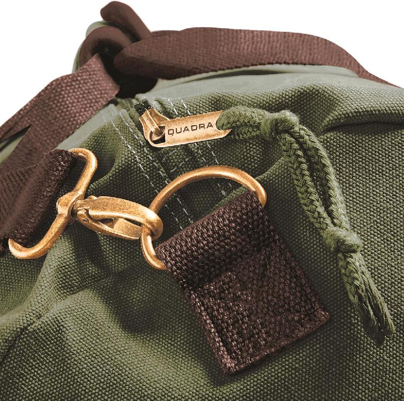Sac de voyage vintage en toile - Réf: QD613 - Marque Quadra - Plusieurs couleurs disponibles_1