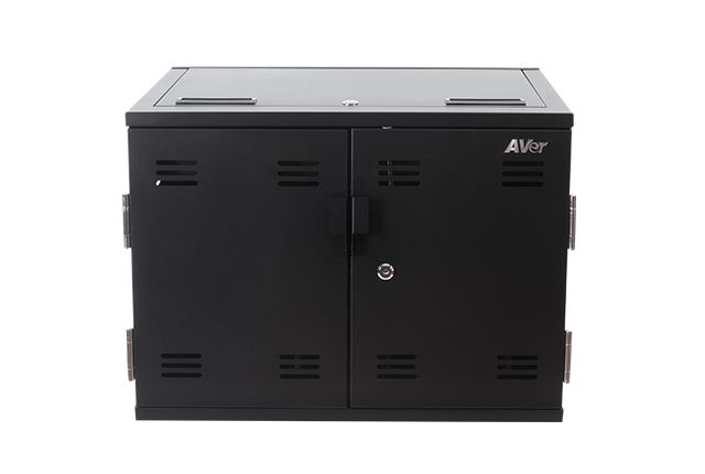 X12 - Chariot multimédia - AVER Information Europe BV - pour 12 appareils - gestion câbles brevetée et divisions réglables_1