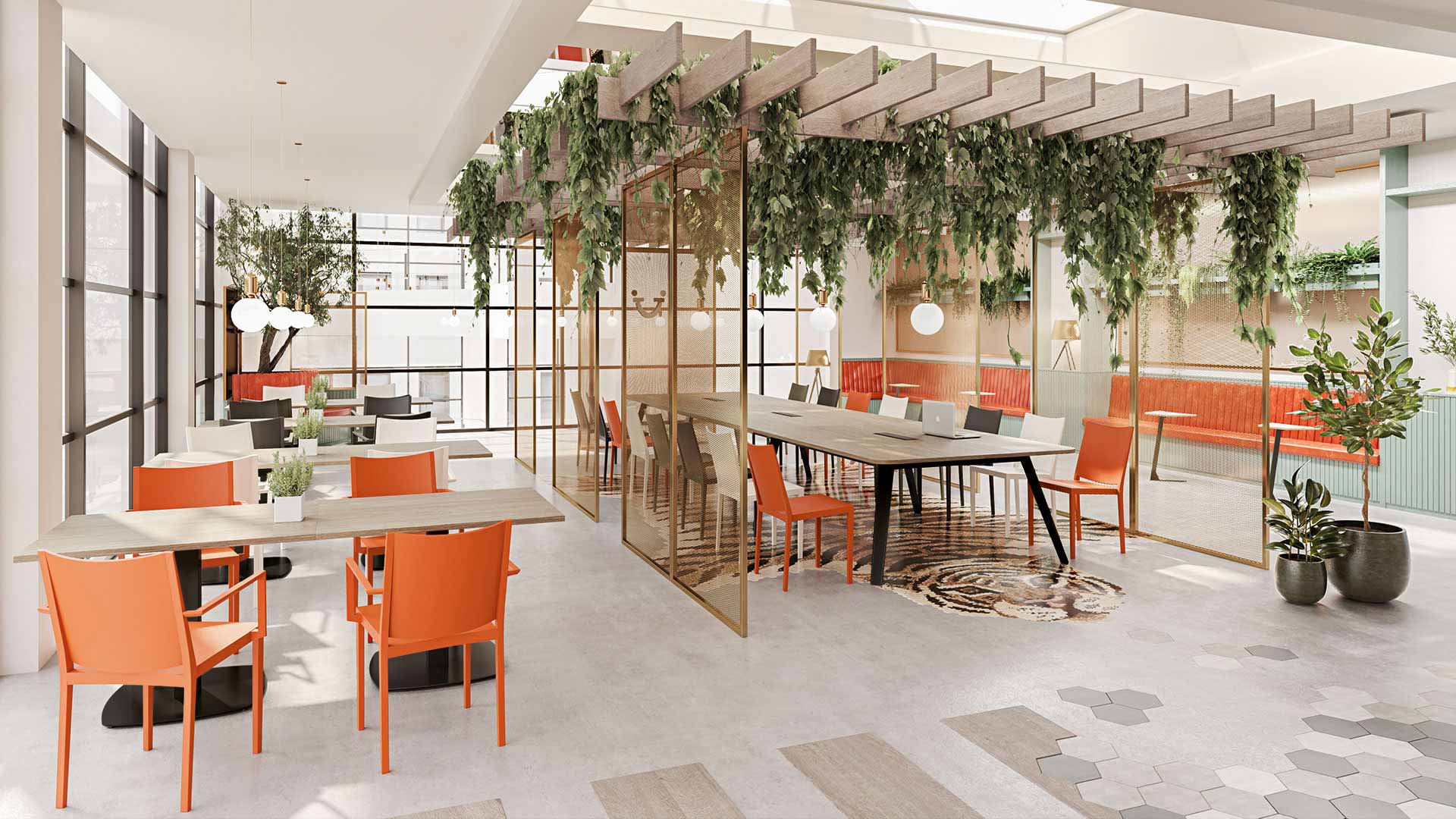 Chaise recyclable et hygiénique - LOGGIA - idéale pour espaces de détente, intérieur et extérieur, empilable par 12_1