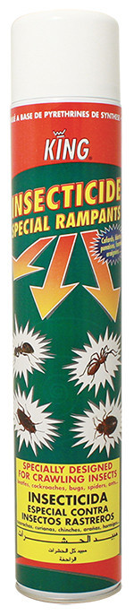 Insecticide rampants(cafards/blattes/fourmis/araign) king aer 750ml_1