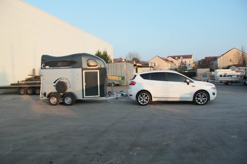 Van confort 2 places pour chevaux - Cheval Liberté - Gold 2 Aluline avec suspension Pullman 2 et caisse en alu_1