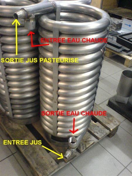 Pasteurisateur électrique PE - 18 kW ou 27 kW - 380 V, 32 ou 50 A - Capacité 200-300 L/h - GG_1