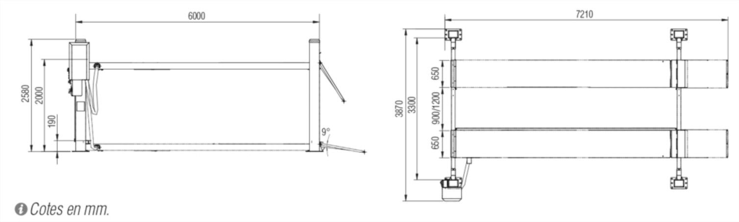 Pont elevateur 4 colonnes 8t f80nw_1