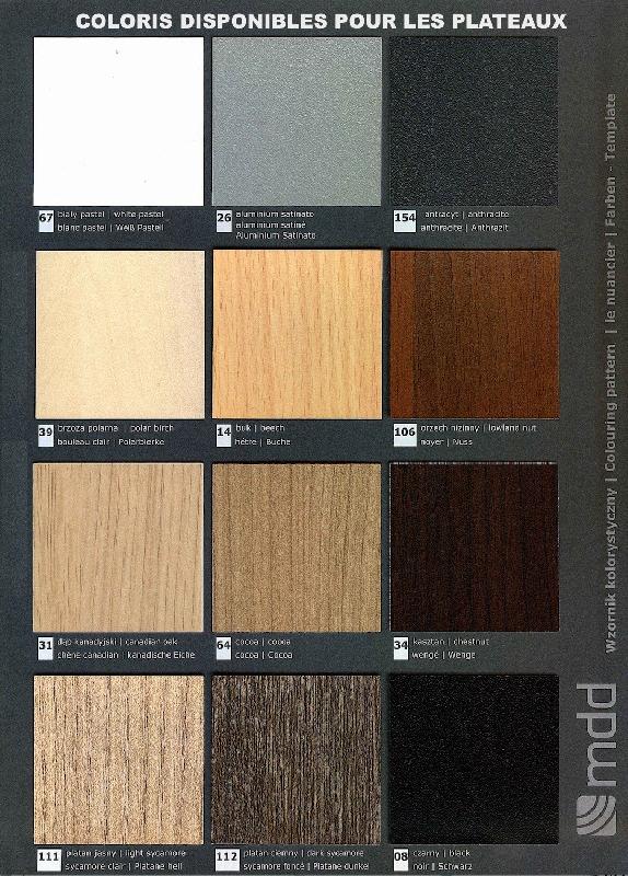 Table rectangulaire pieds en bois Ogi - MDD. - Anthracite, Avec mediaBox_1