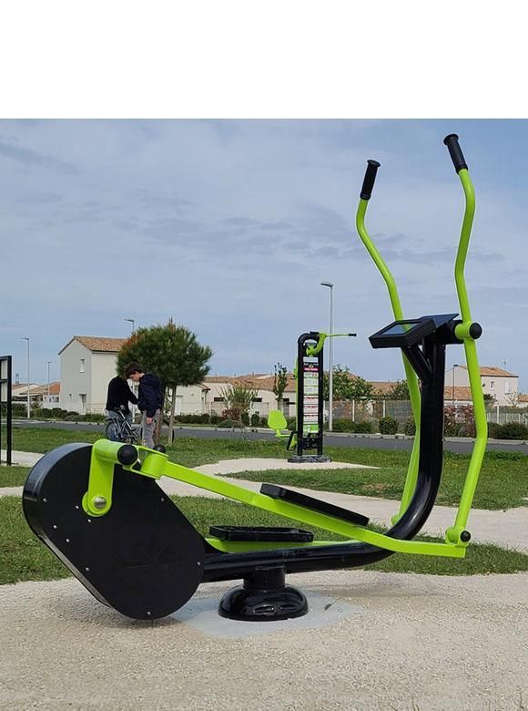 Vélo Elliptique R-pro - Écran auto-alimenté, 10 niveaux de résistances_2