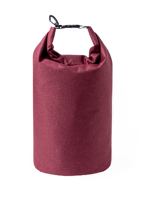 Sac étanche en polyester RPET 300D - 5L - boucle en plastique et mousqueton_1