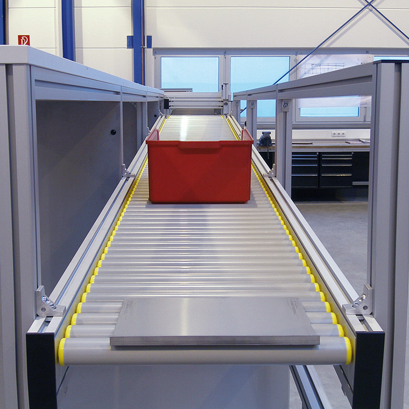 Convoyeur à rouleaux par gravité RBS-P 2255 - mk technology group - rectiligne ou courbe pour produits de poids moyen_1