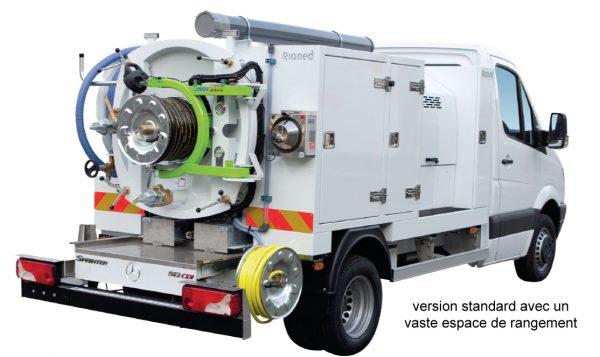 Hydrocureur compact et léger pour tous types de travaux d'assainissement  - Unicom_1