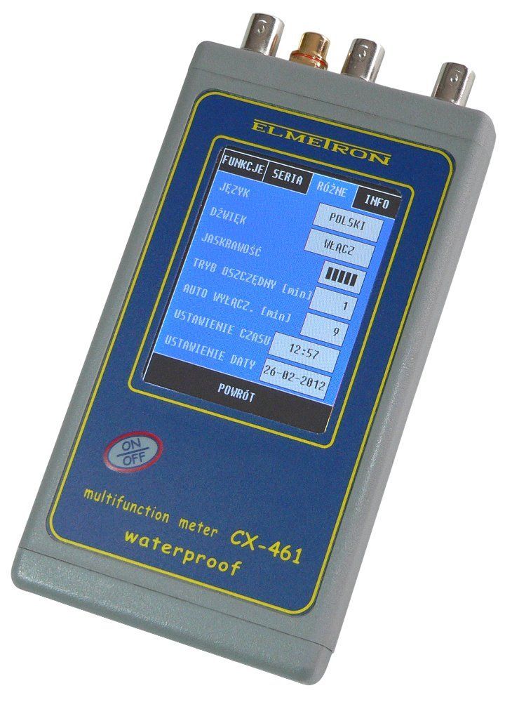 Instrument multi-fonctions CX-461 - mesure température, conductivité, oxygène dissous, pH et redox_1