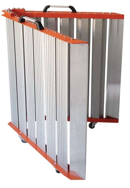 Rampe d'accès ERP pliante en aluminium - 02051 - antidérapante, robuste et facile à manipuler_1