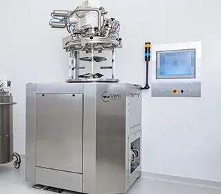 Équipement industriel Trimix pour production de crèmes et gels