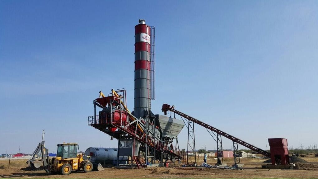 Turbomix-150 centrale à béton mobile - FABO - 150 m3/h - Mélangeur de pan 4,5 m3_1