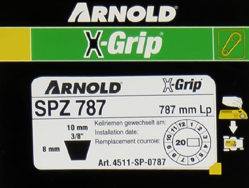 Courroie trapézoïdale X-Grip V - Type SPZ 787_1