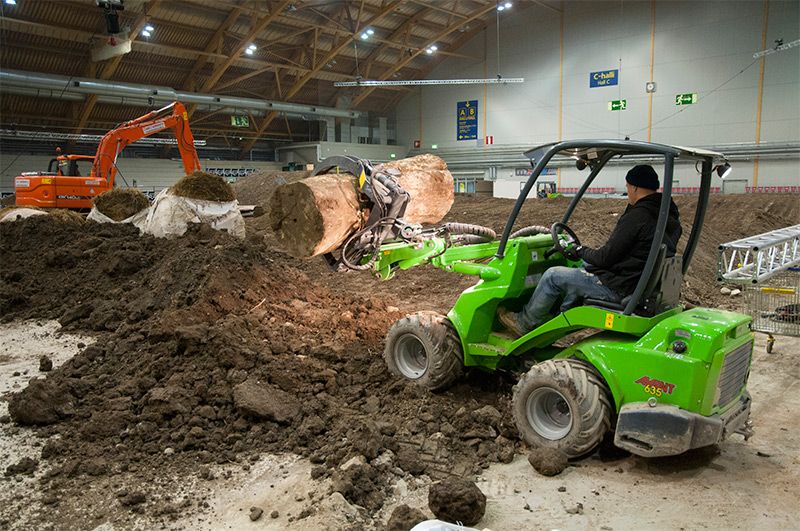 A415691 - Heavy Duty pince à bois Avant Tecno Oy - 180 kg - Manipulation de troncs et rondins_1