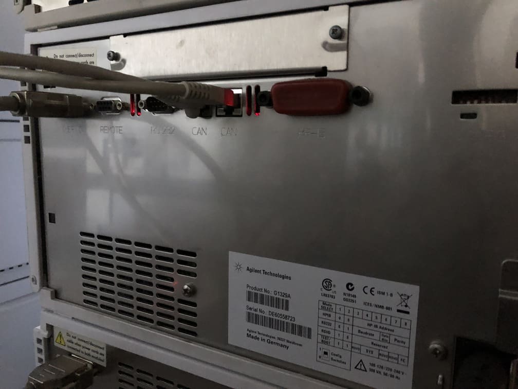 Chromatographie liquide injecteur g1329a agilent reconditionné - p21071131_1