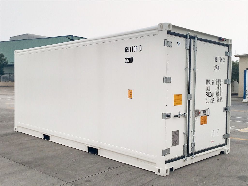 Container frigorifique 20 pieds High Cube - Eurobox - pour transport et stockage de marchandises_0